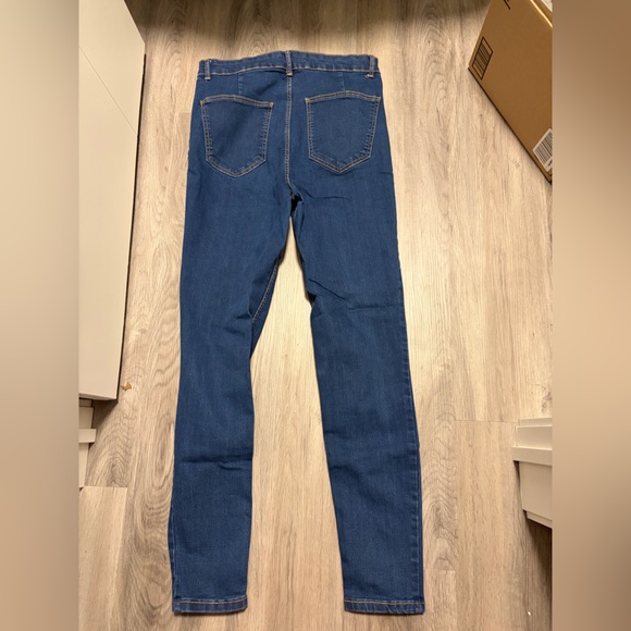 Zara Women's Blue Skinny Jeans - Picture 2 of 2